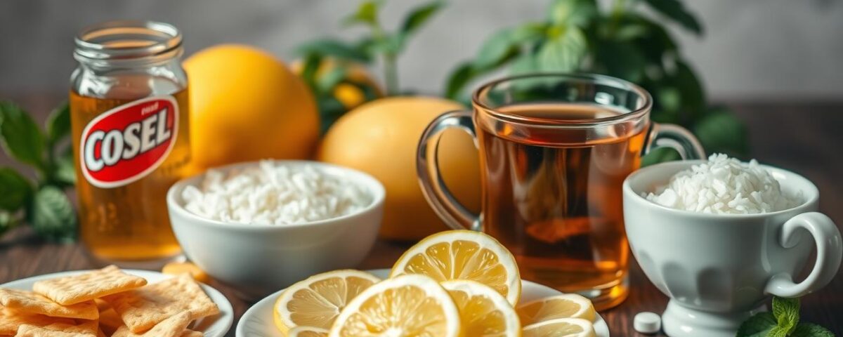 Light meals during nausea