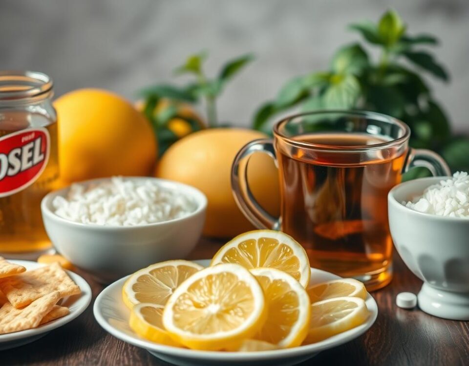 Light meals during nausea