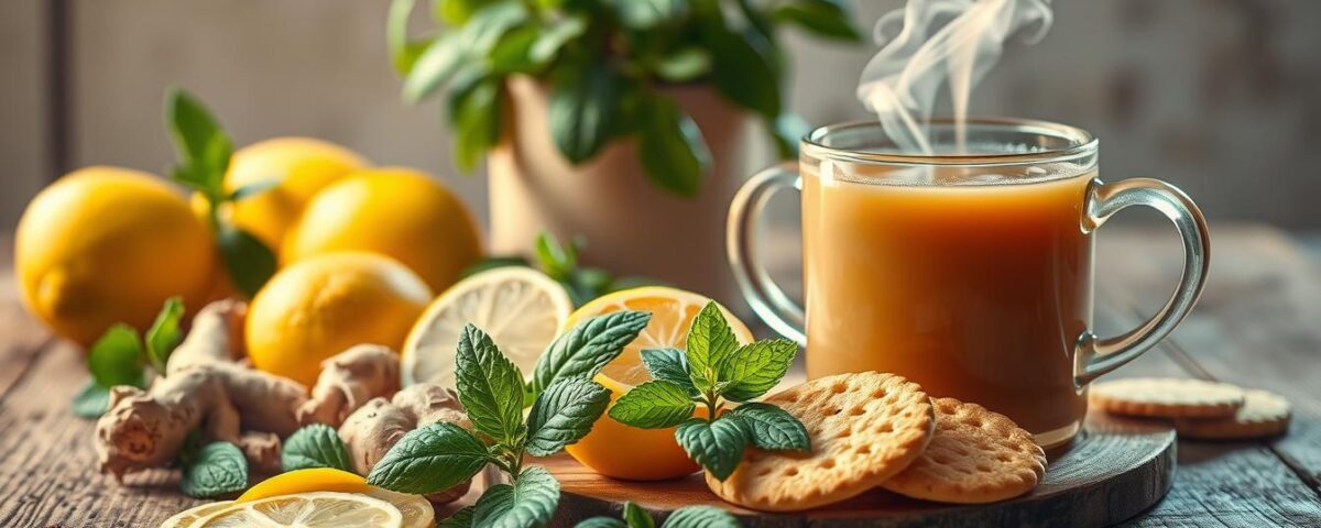 Natural nausea relief foods