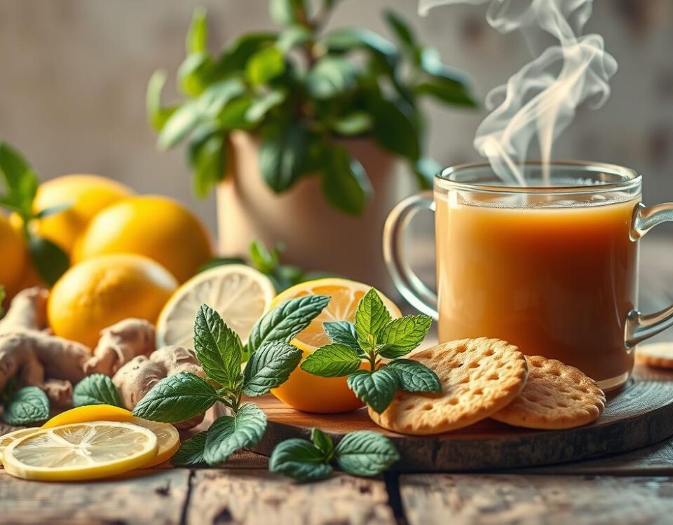 Natural nausea relief foods