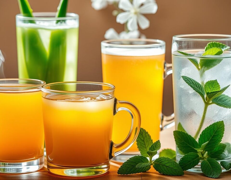 Stomach soothing drink ideas