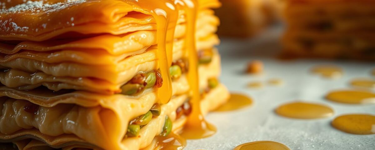 Turkish baklava homemade recipe