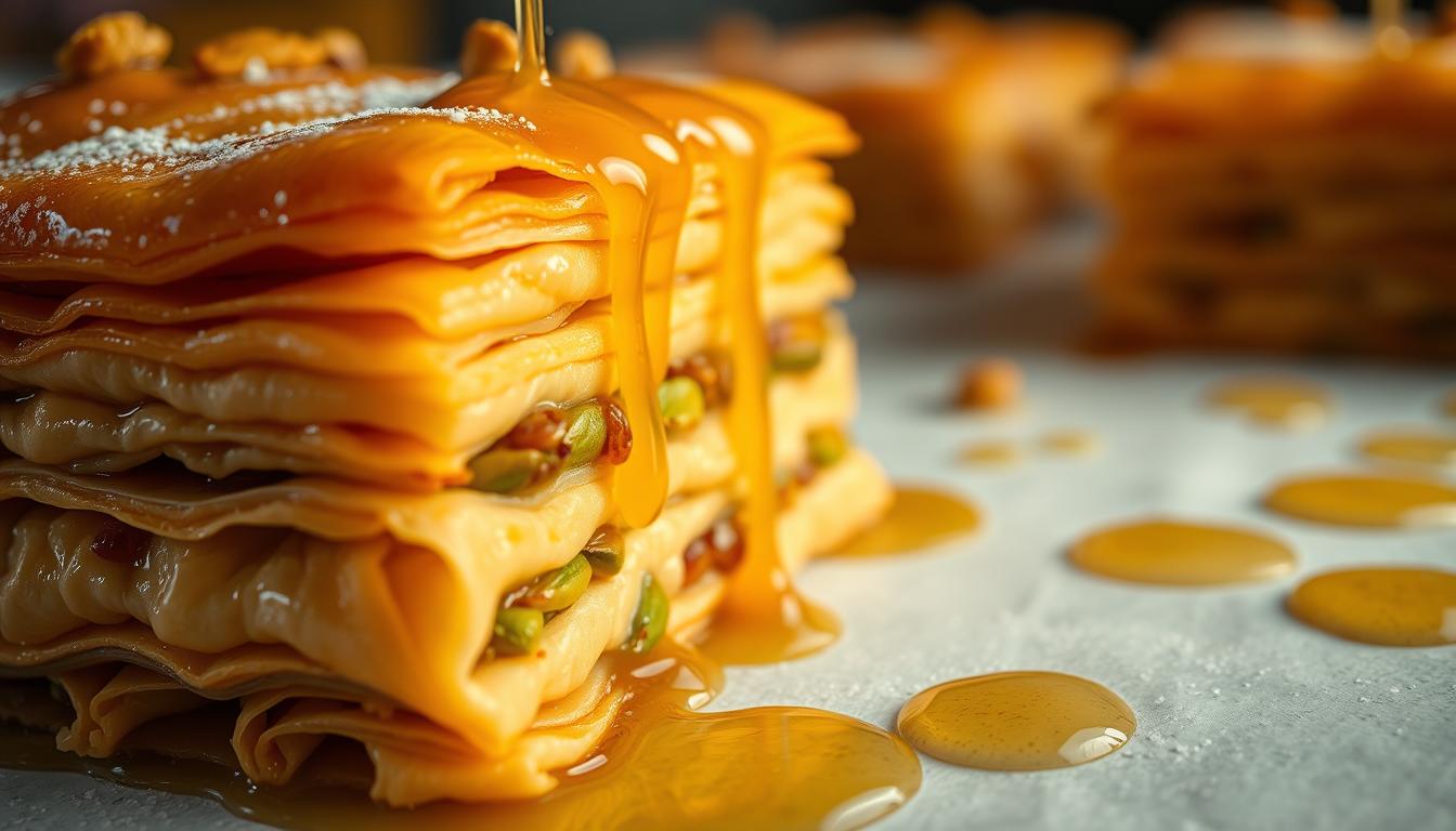 Turkish baklava homemade recipe