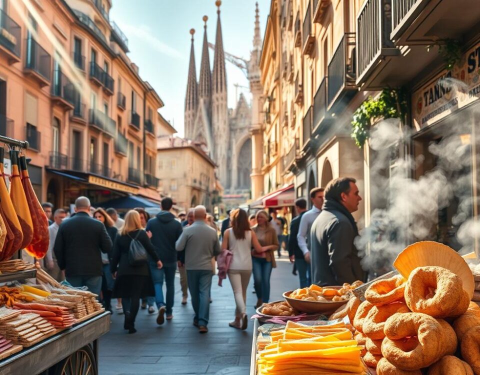 Barcelona iconic food snacks