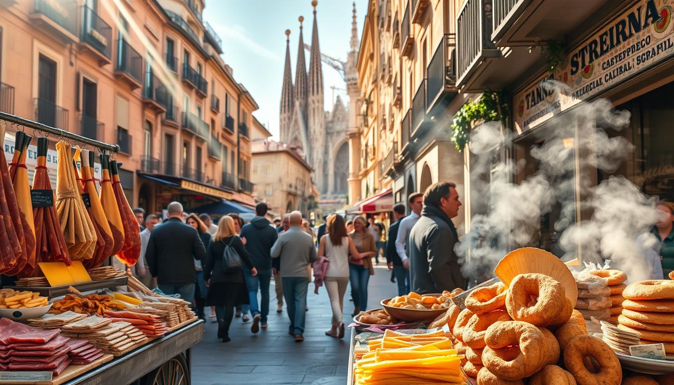 Barcelona iconic food snacks