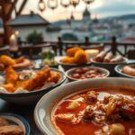 Hearty Hungarian meals Budapest