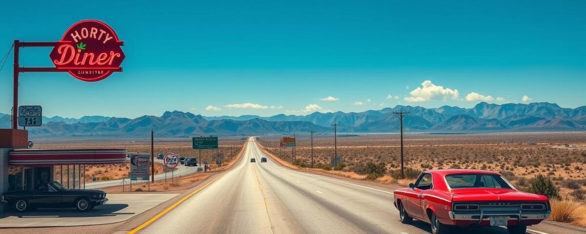 Iconic highway food journey