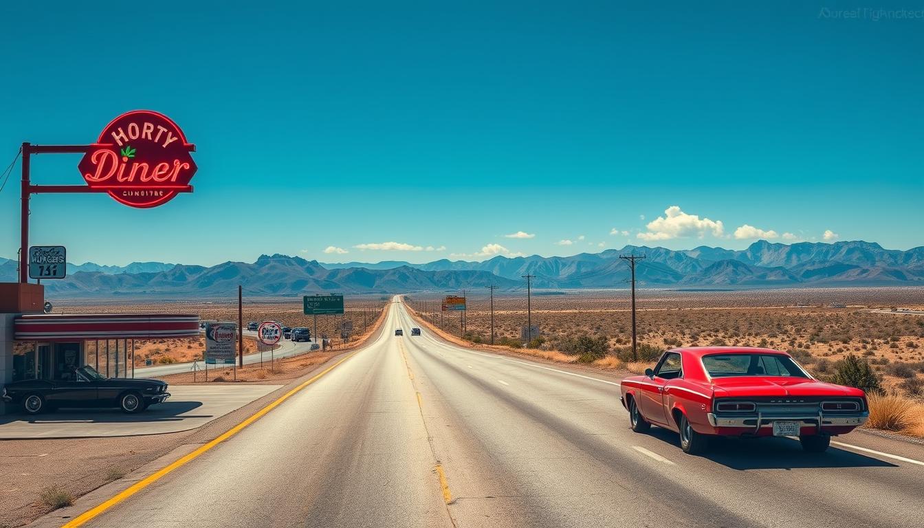 Iconic highway food journey