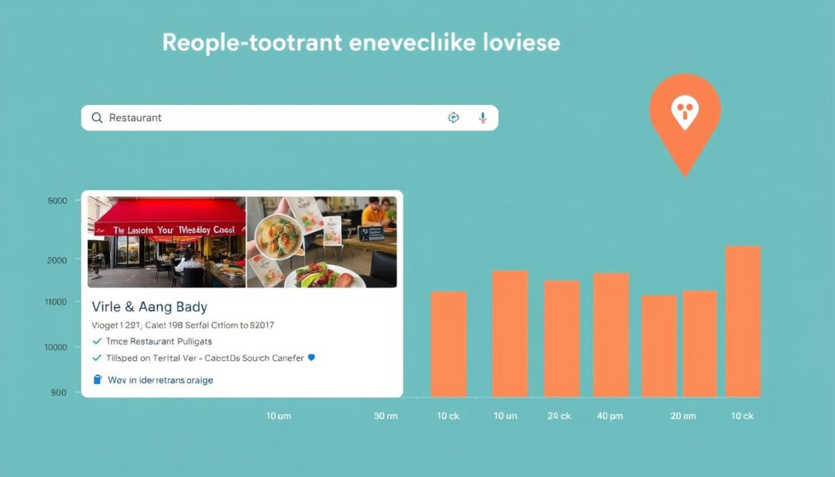 Analyze SERP feature performance for restaurants