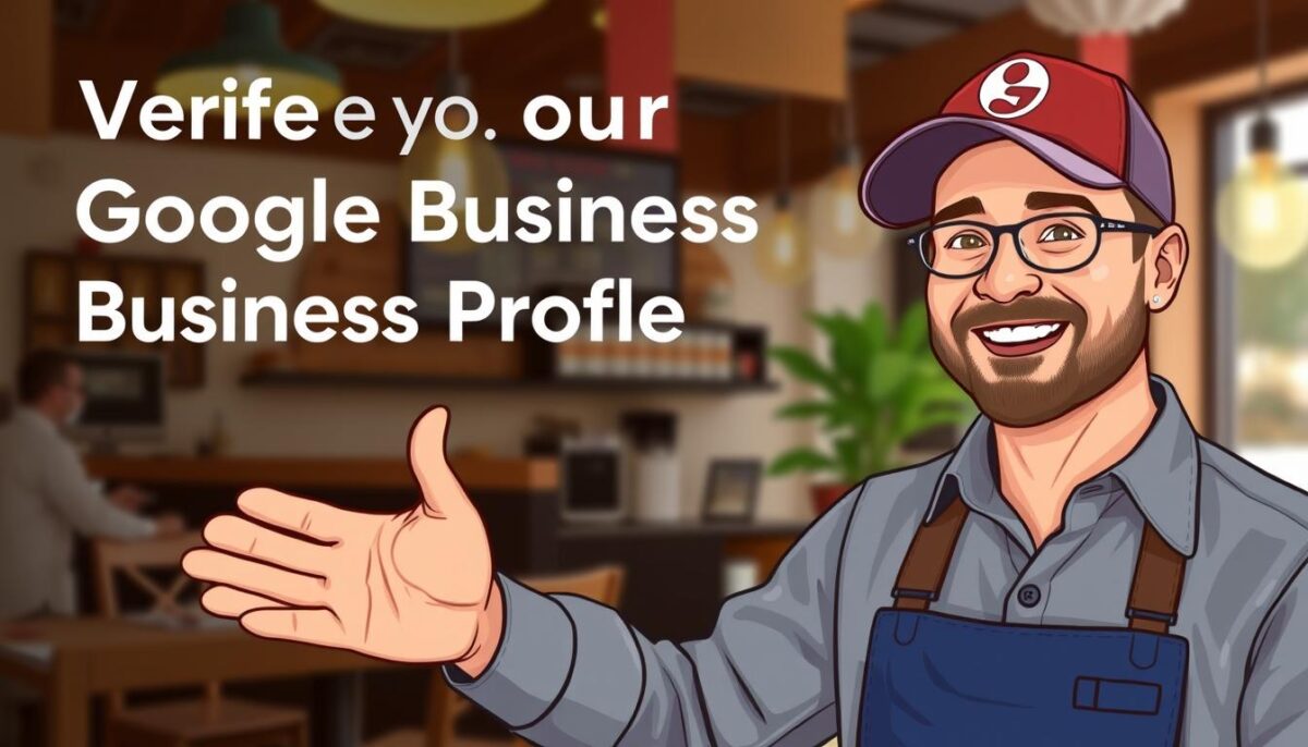 Image of a restaurant owner claiming their Google Business Profile