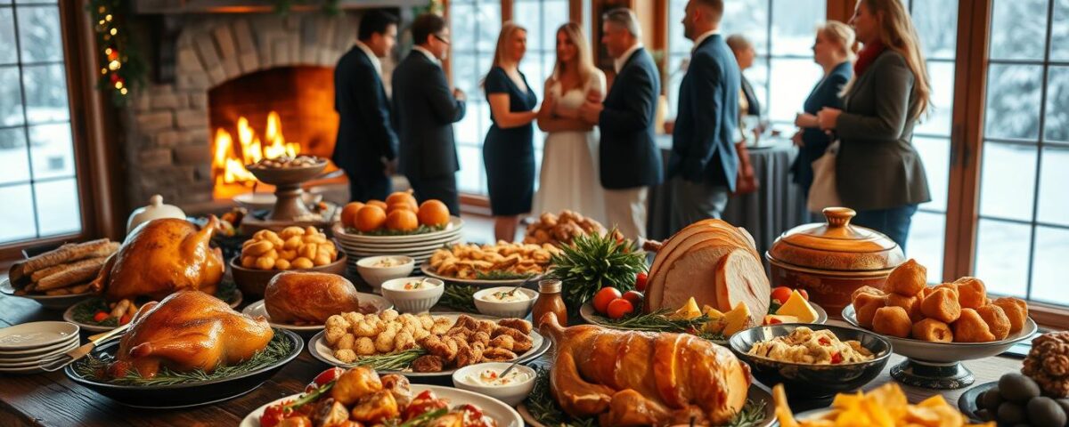 christmas catering marketing