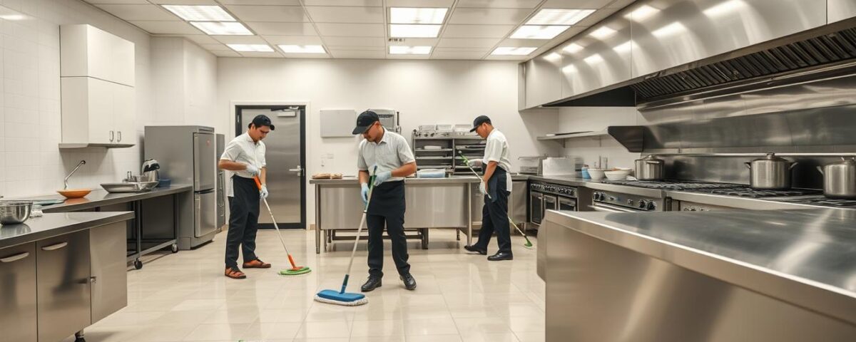commercial kitchen cleaning checklist
