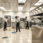 commercial kitchen cleaning checklist