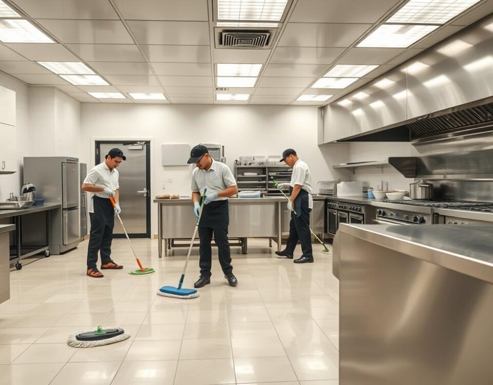 commercial kitchen cleaning checklist