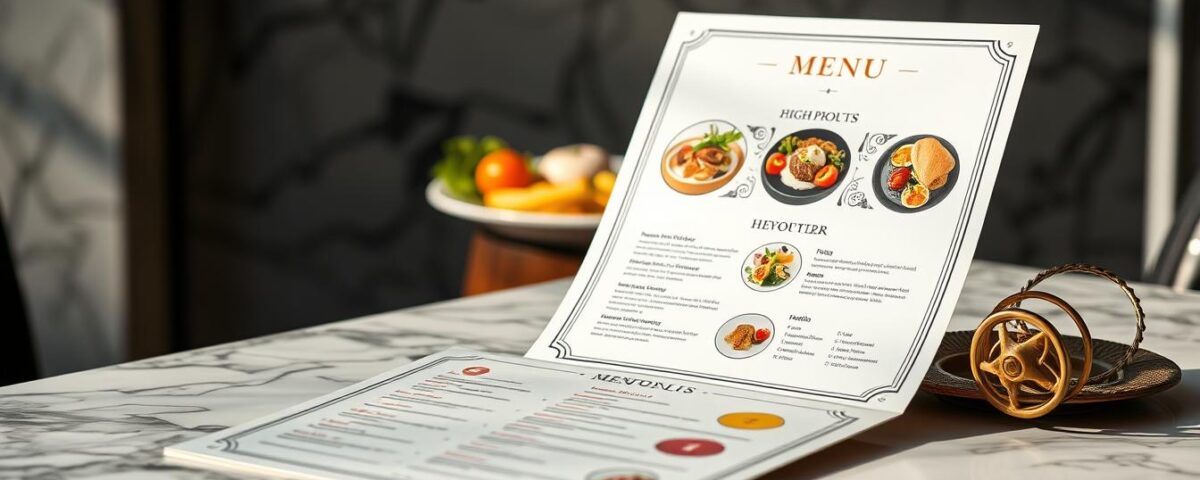 menu design tricks