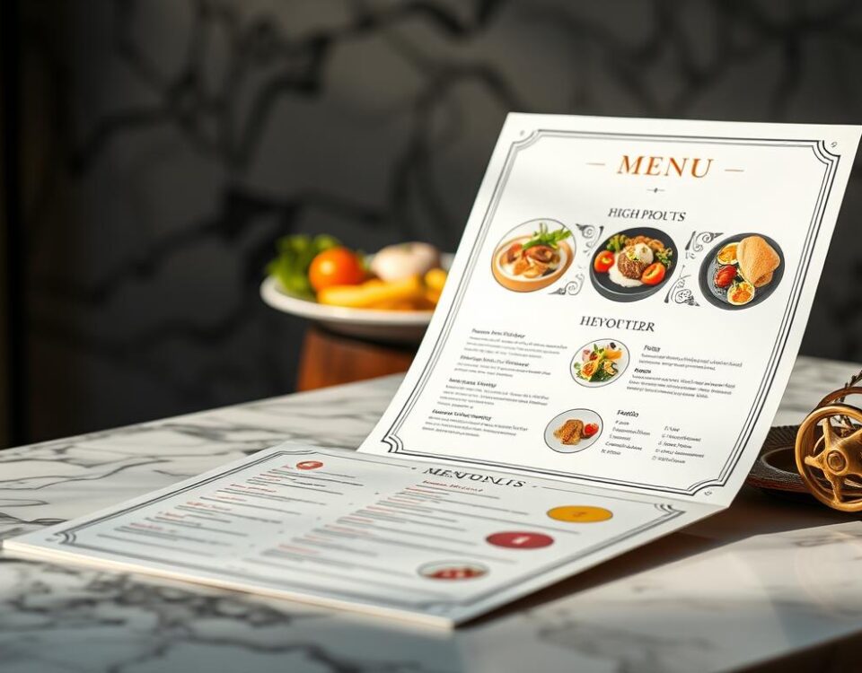 menu design tricks