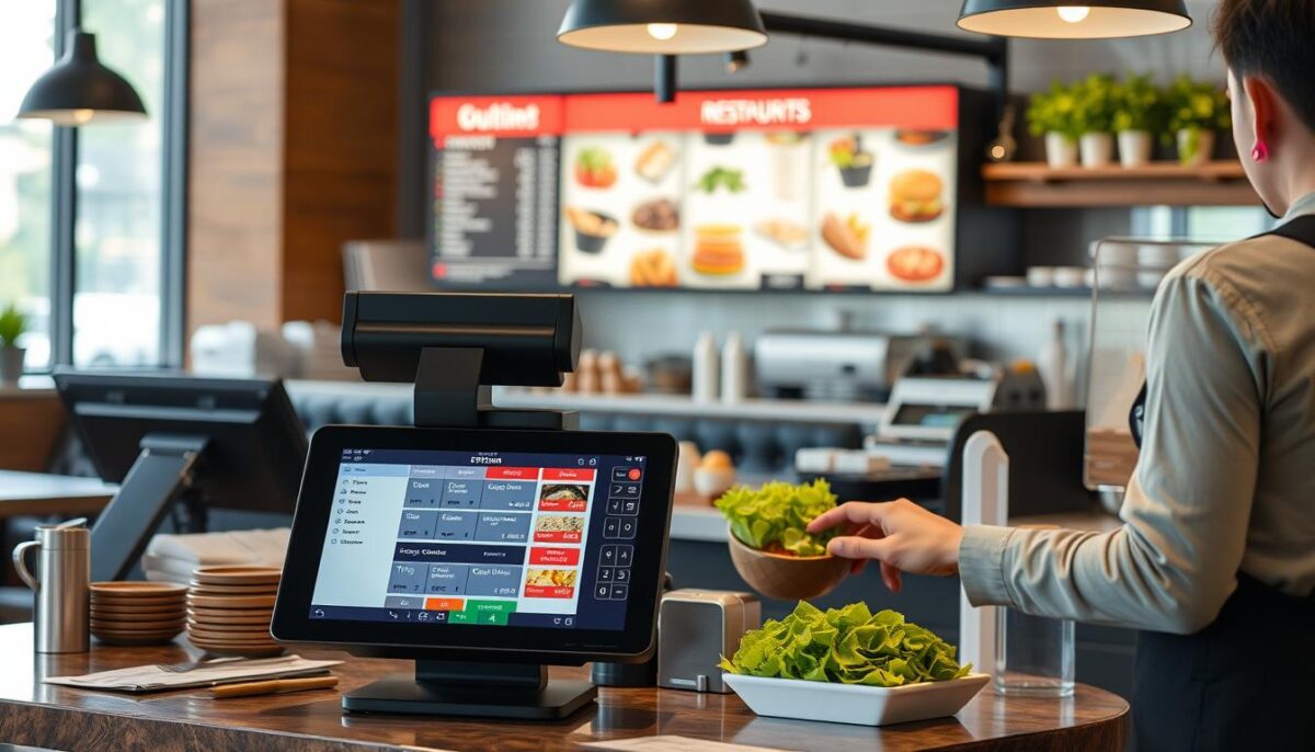 Restaurant POS system with automation features