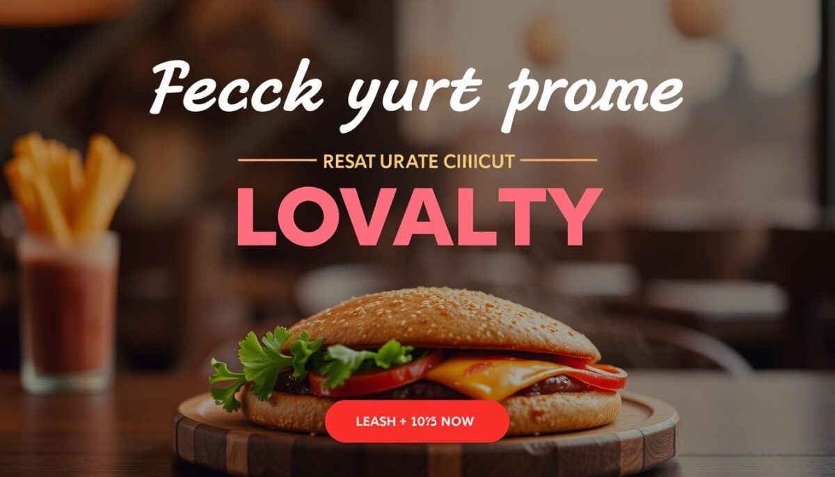 Restaurant loyalty promotion ideas image