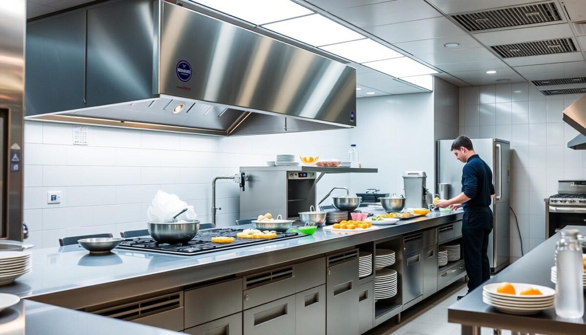 Smart restaurant kitchen equipment