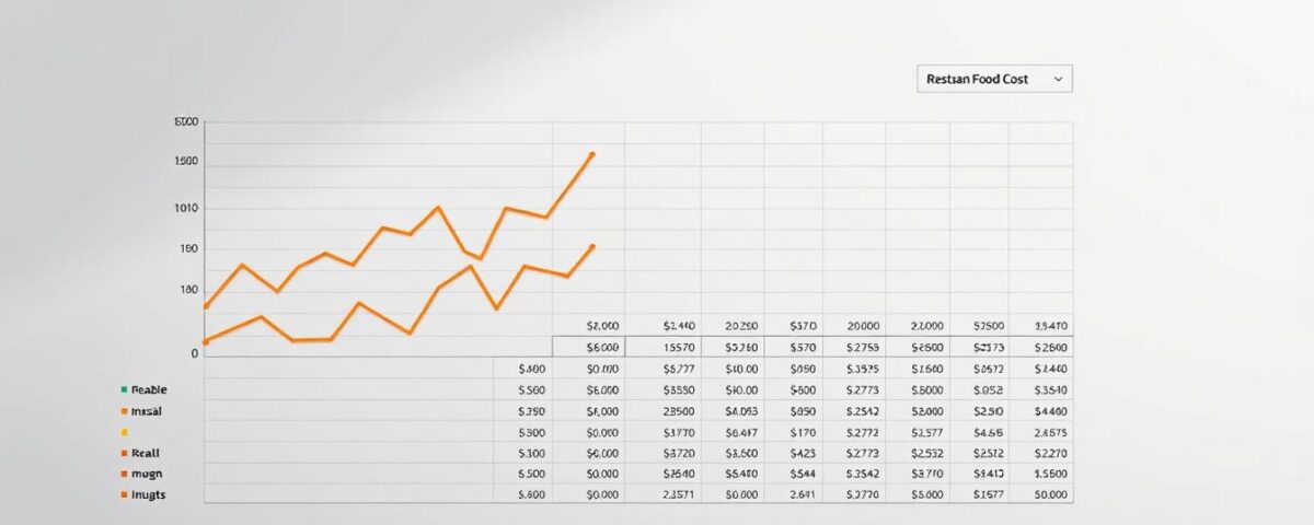 food cost template for profit margins