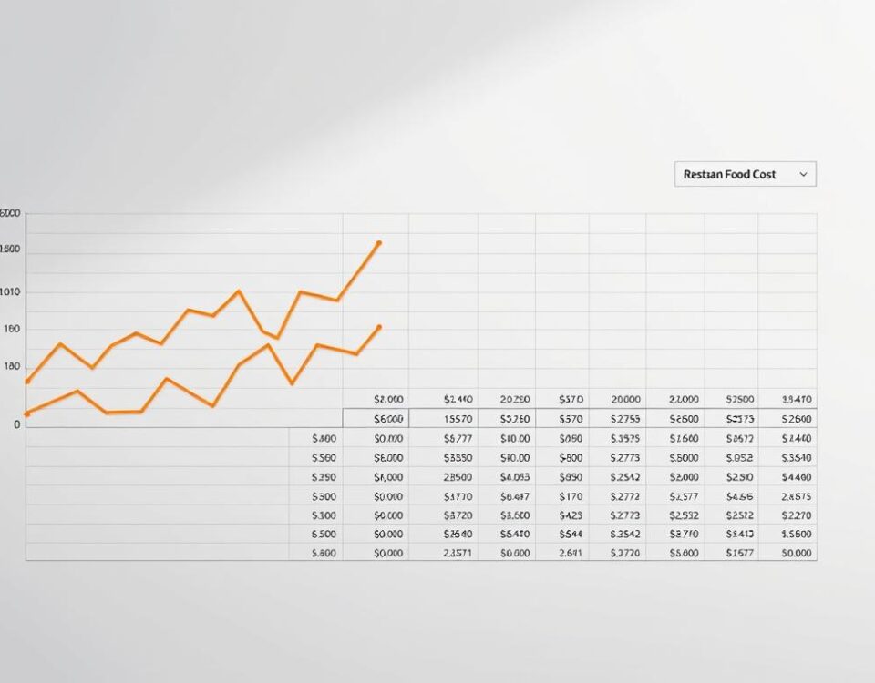 food cost template for profit margins