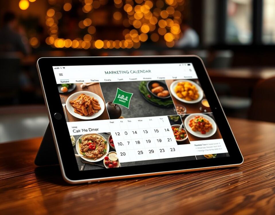 holiday campaign calendar for restaurants