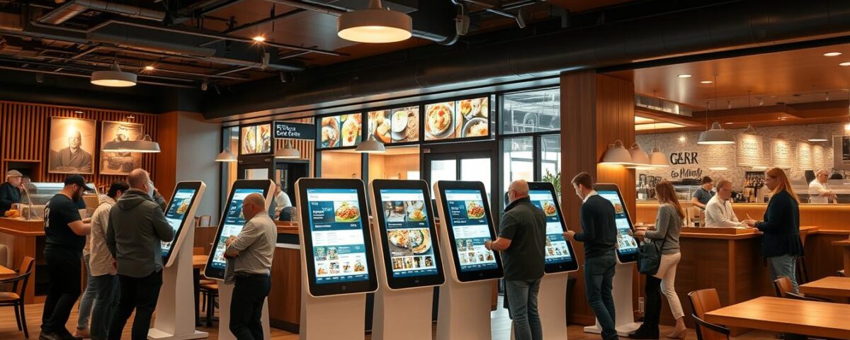 restaurant kiosks to boost orders