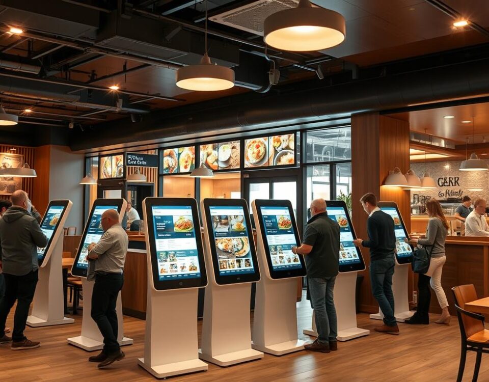 restaurant kiosks to boost orders