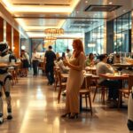 robot servers vs human staff