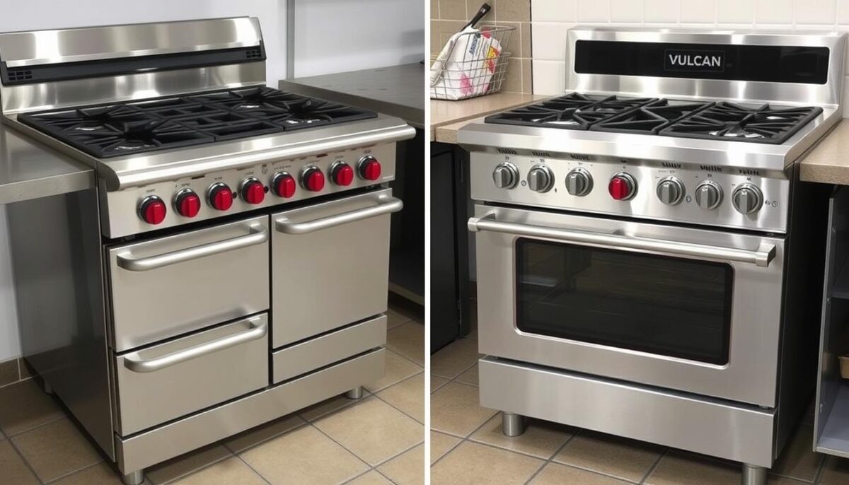 Compare Southbend and Vulcan commercial range prices