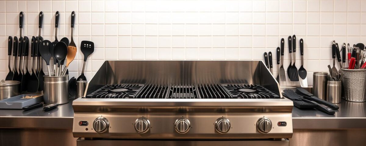 best commercial grill setup