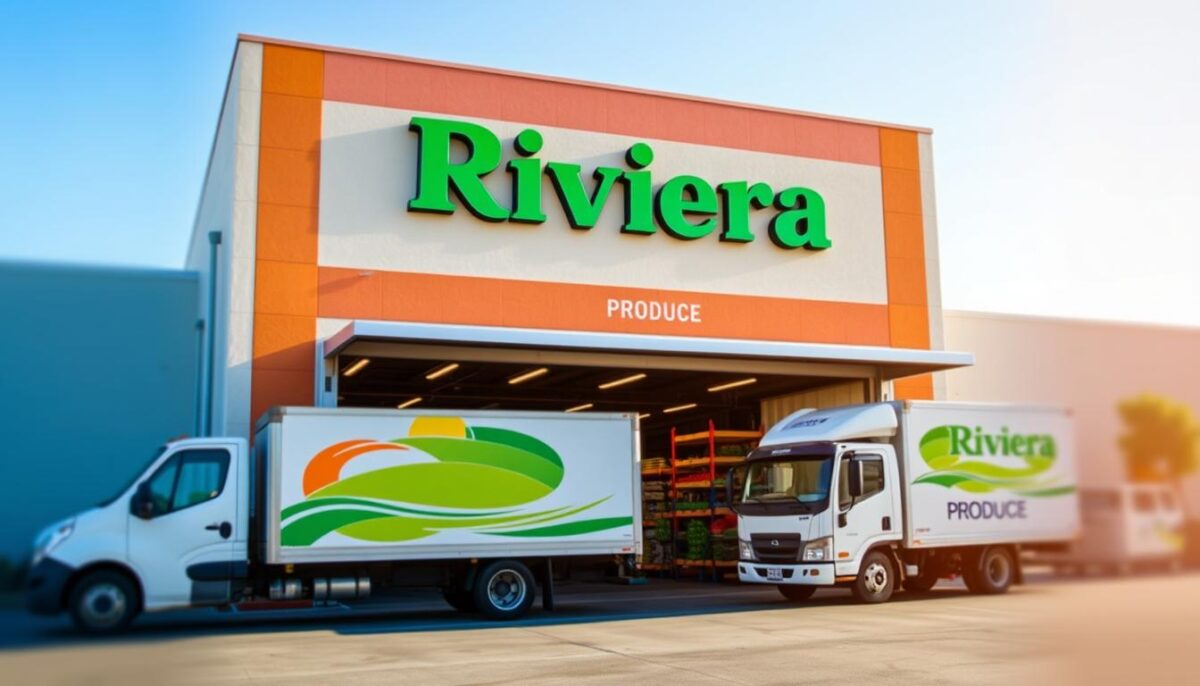 Image of Riviera Produce's warehouse or delivery truck Image of Riviera Produce's warehouse or delivery truck
