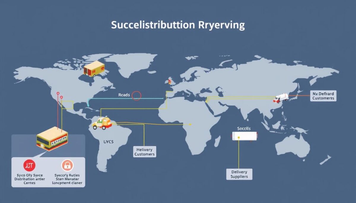 Image of Sysco's distribution network
