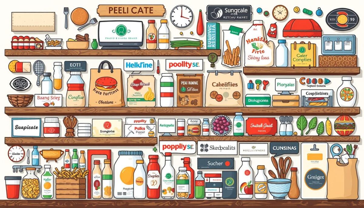 Image of various wholesale restaurant suppliers