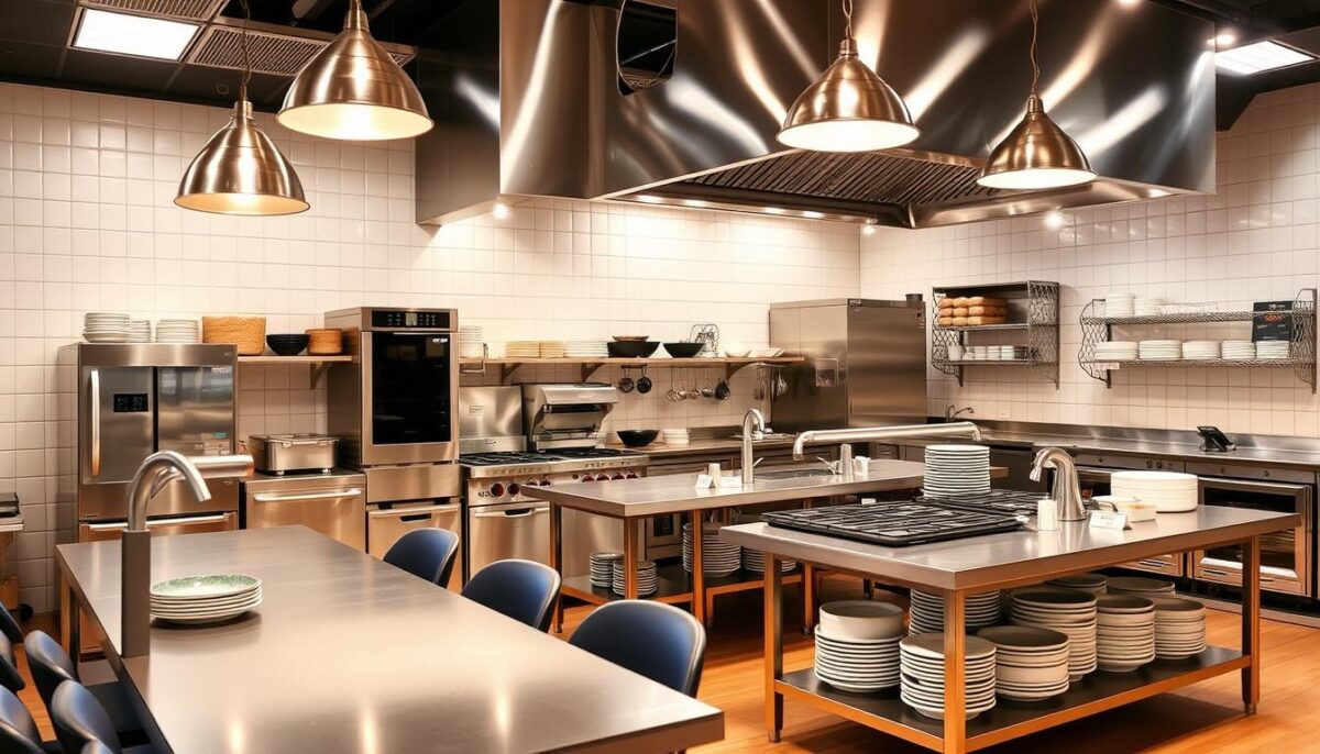 Restaurant equipment suppliers providing commercial kitchen appliances