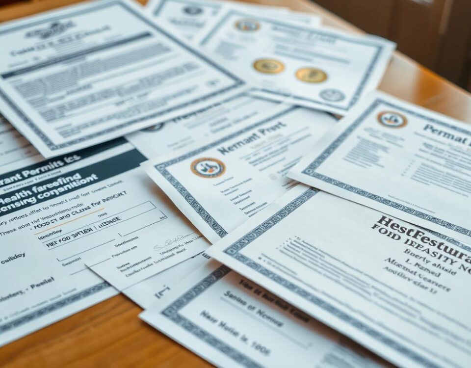 restaurant permits and licenses checklist