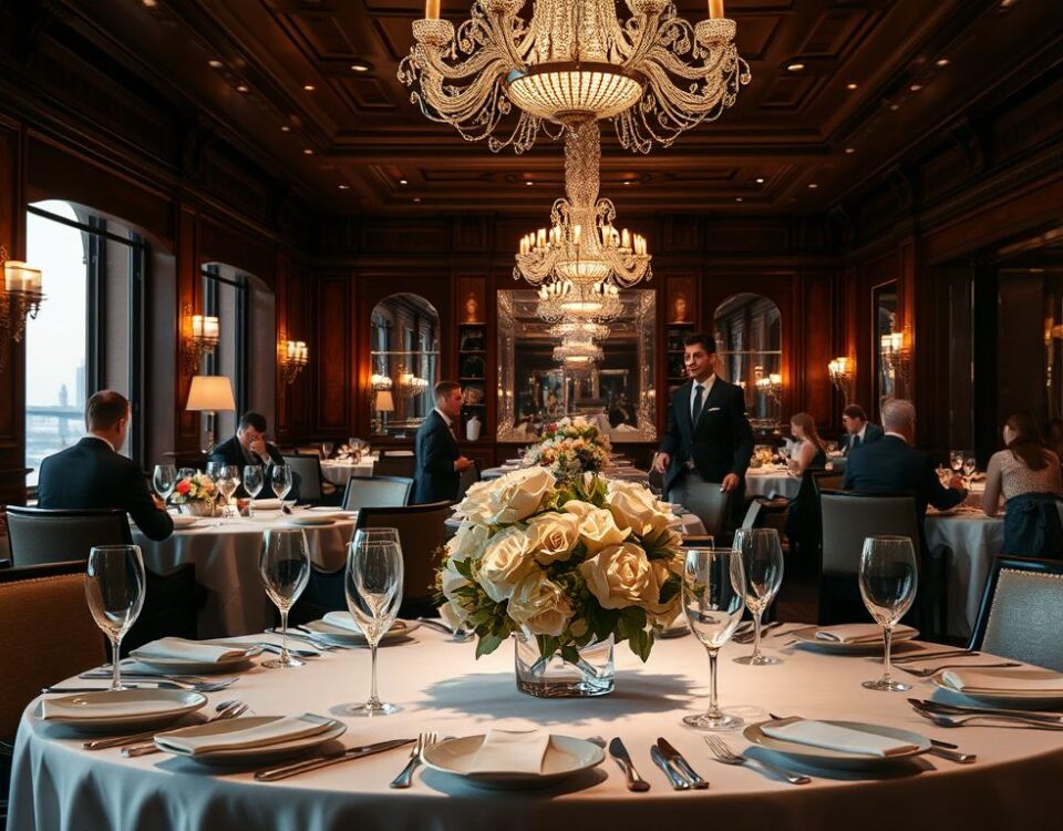 how upscale restaurants attract high-paying guests